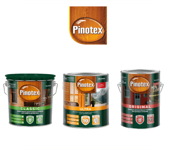 Продукция бренда Pinotex